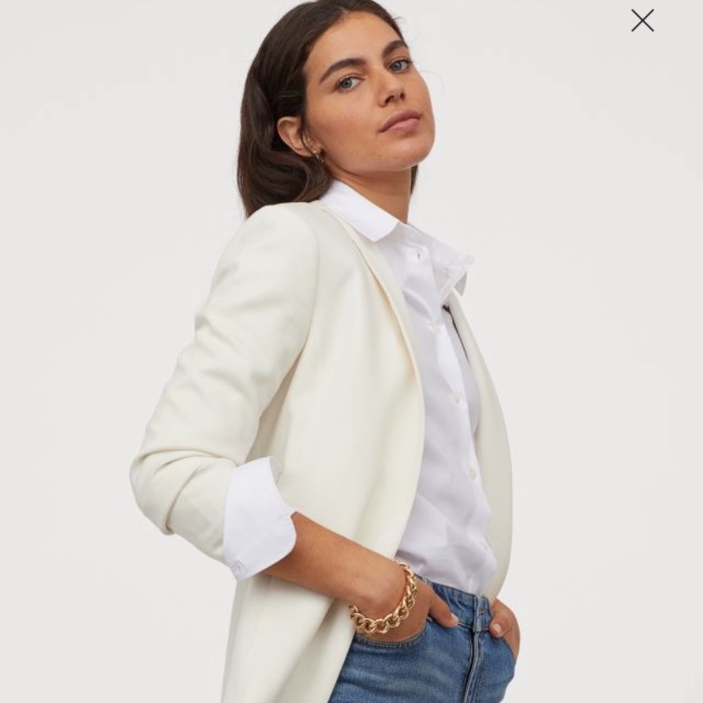 White blazer